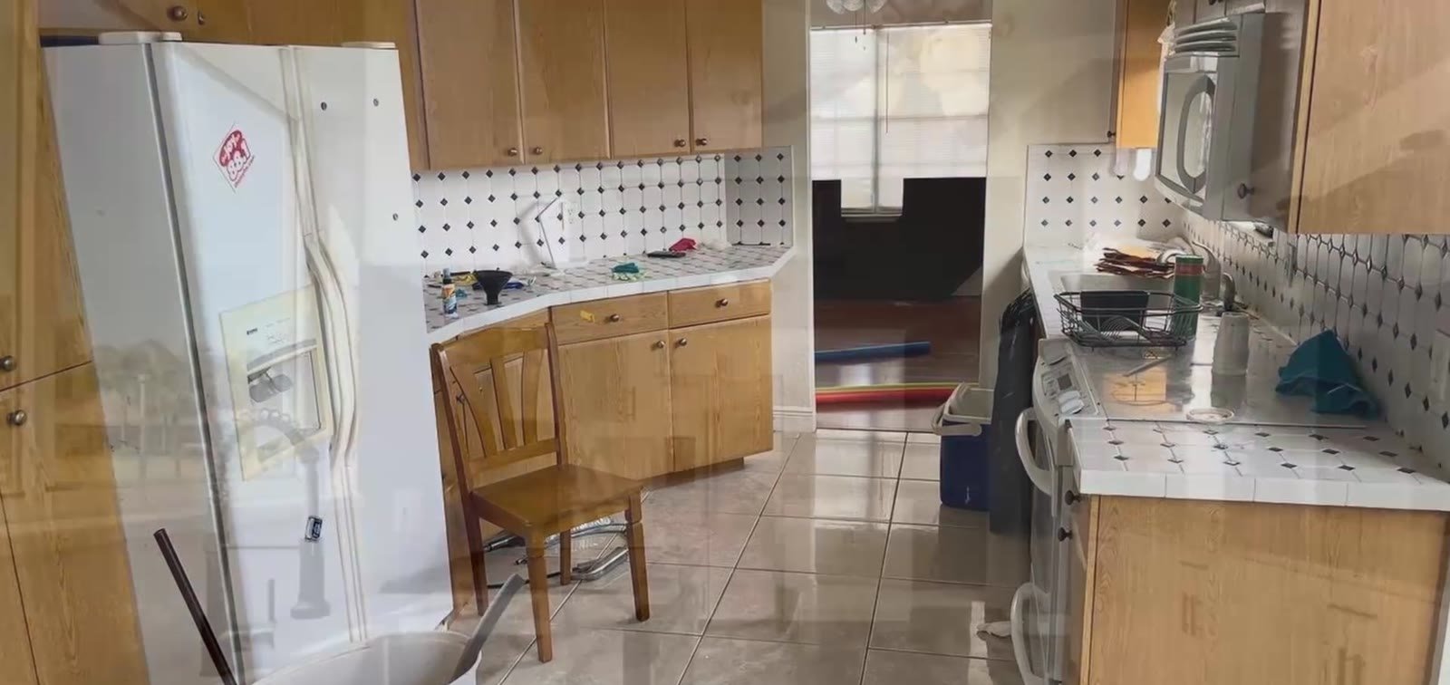 Kitchen before